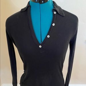 Zara Long Sleeve Shirt with Collar
